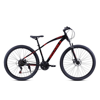Велосипед горный 29" 21ск MEGAWHEELS SPEED черно-красный