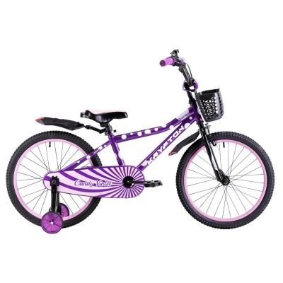 Велосипед 18" Krypton Candy Violet KC02VP18 фиолетово-розовый в Магазине Спорт - Пермь