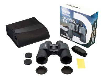Бинокль Levenhuk Discovery Flint 10*50