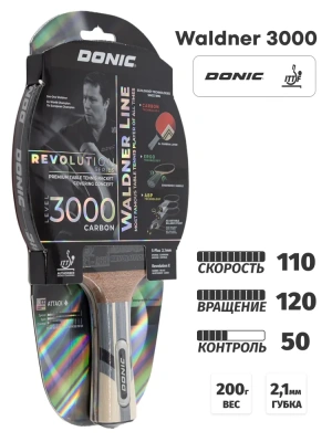 Ракетка для настольного тенниса Donic-Schildkrot Waldner 3000