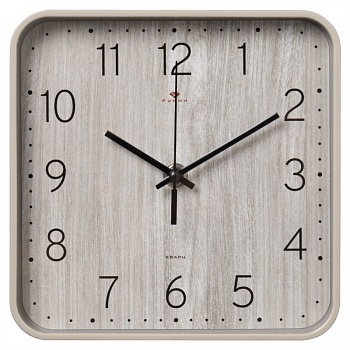 Настенные часы Рубин 1918 "Геометрия квадрат", 19*19см, цвета в ассортименте в магазине Спорт - Пермь