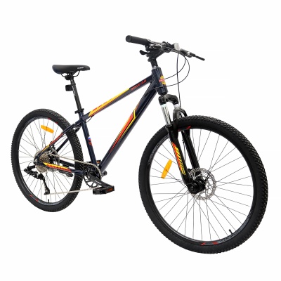 Велосипед COMIRON BRAVE 2.0, 26", 10 скоростей (15 рама), синий/красный в Магазине Спорт - Пермь