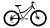 Велосипед Forward TITAN 24" 2.0 D 6 скоростей, рама 12", черный/оранжевый