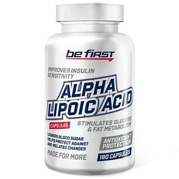 Be First - Alpha Lipoic Acid (альфа-липоевая кислота) - 180 капсул в магазине Спорт - Пермь