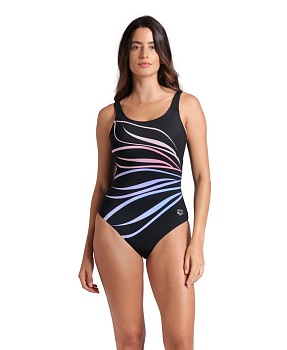 Купальник женский Arena SUSANNA U,  008911 550, black multi- black в магазине Спорт - Пермь