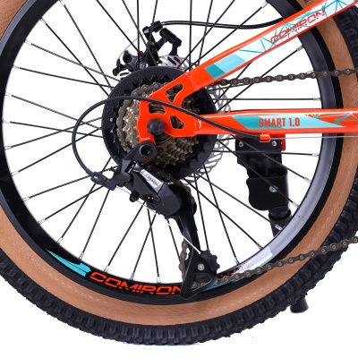 Велосипед COMIRON SMART, 20", 7 скоростей, (рама 10), красный в Магазине Спорт - Пермь