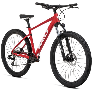 Велосипед Welt Rocket 1HD, 27",  7 скоростей (рама S-16) Damask Red 2025 в Магазине Спорт - Пермь