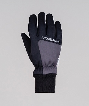 Перчатки Nordski Arctic Black/Grey (NSU354201) в магазине Спорт - Пермь