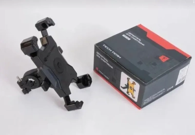 Держатель для смартфона пластиковый на руль. PHP- HB2, Tech Team в Магазине Спорт - Пермь