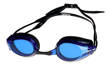 Стартовые очки для плавания Arena TRACKS, арт 92341 057 black-blue-black в магазине Спорт - Пермь