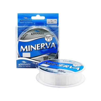 Леска Namazu Minerva, L-100 м, d-0,45 мм, test-13.9 кг, прозрачная