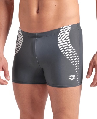 Мужские плавки-шорты Arena OPENINGS SWIM SHORT, 008064 501, asphalt-white в магазине Спорт - Пермь