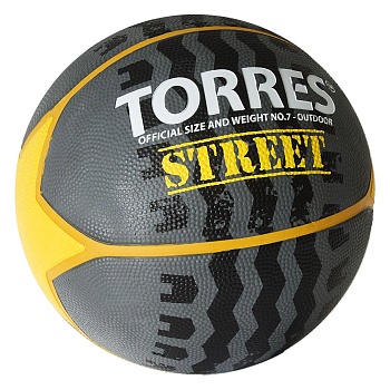 Мяч для баскетбола TORRES Street B02417, размер 7