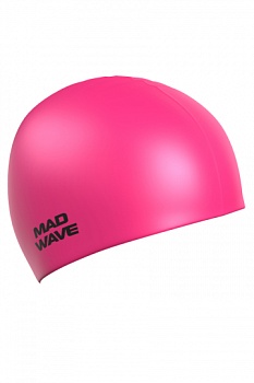 Шапочка для плавания Mad Wave Light Big, взрослая, M0531 13 211W, Pink в магазине Спорт - Пермь