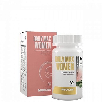 Maxler - Витамины Daily Max Women (30 таблеток) в магазине Спорт - Пермь