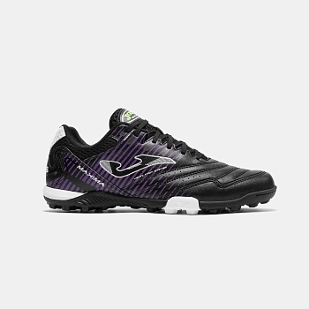 Бутсы сороконожки Joma Maxima TF MAXS2631TF черный/фиолетовый