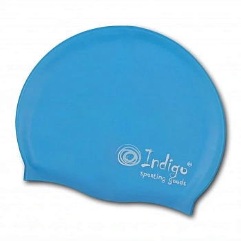 Шапочка для плавания INDIGO SC, силиконовая, цвета в ассортименте в магазине Спорт - Пермь