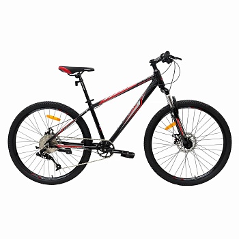 Велосипед COMIRON BRAVE 2.0,26",10 скоростей (15 рама) цвет черная молния