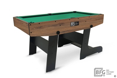 Бильярдный стол Start Line BFG Compact Moby (Аризона), 4х-футовый, ПУЛ, цвет аризона/черный