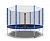 Батут DFC Trampoline 12 ft (366см), наружная сетка, синий в Магазине Спорт - Пермь