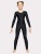 Комбинезон Korri Г14-011 с длинным рукавом и лосинами, черный