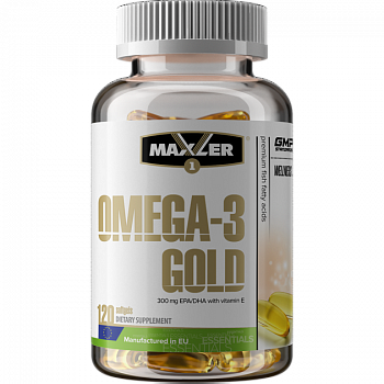 Maxler Omega-3 Gold EU (120кап) в магазине Спорт - Пермь
