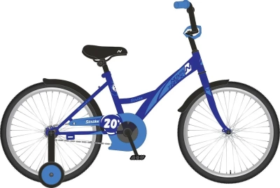 Велосипед NOVATRACK STRIKE 20", синий в Магазине Спорт - Пермь