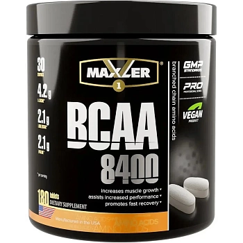 Maxler BCAA 8400 (180 таблеток) в магазине Спорт - Пермь