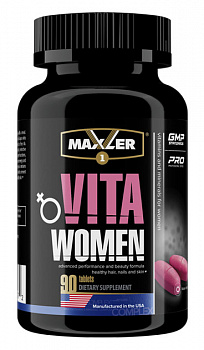 Maxler VitaWomen - 90 таблеток, витамины в магазине Спорт - Пермь