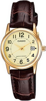 Японские наручные часы Casio Collection LTP-V002GL-9B в магазине Спорт - Пермь