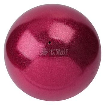 Мяч PASTORELLI New Generation GLITTER HV18, цвет: 02068 - Малиновый в Магазине Спорт - Пермь