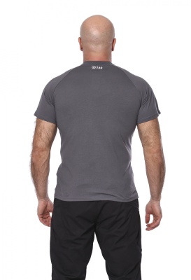 Футболка мужская "Mini Logo" T-Shirt 7TS-04GR, серая