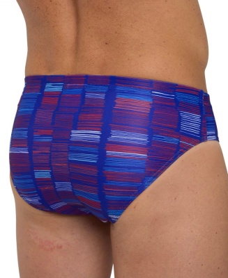 Мужские плавки Arena ARENA SLOW MOTION SWIM BRIEFS 5986 870, neon blue multi в магазине Спорт - Пермь