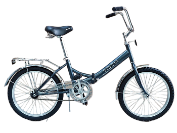 Велосипед складной Krypton Cangy ТОБОЛ, 20", 1 скорость ( рама 14), серый