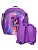 Рюкзак для художественной гимнастики Verba Sport S 051 фиолетовый/лента 33*28*15