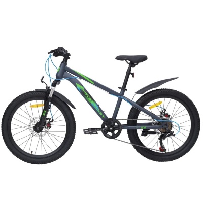 Велосипед TechTeam Tenet, 24" x13", 7 скоростей, зеленый в Магазине Спорт - Пермь