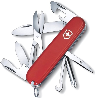 Нож Victorinox Super Tinker, 91 мм, 14 функций, красный, 1.4703