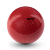 Мяч для художественной гимнастики Verba Sport, цвет: красный с блестками
