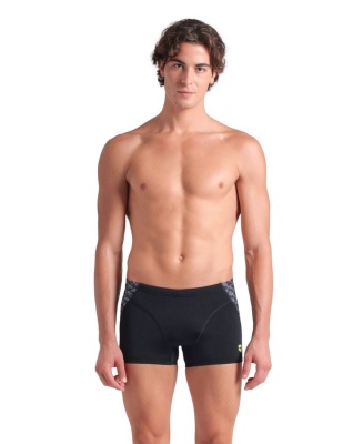 Мужские шорты Arena MONOGRAM SWIM SHORT, 009115 550, black-dark sage multi в магазине Спорт - Пермь
