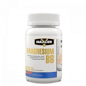 Maxler - Magnesium B6, 60 таблеток в магазине Спорт - Пермь