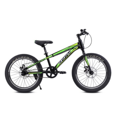 Велосипед детский 20" Krypton Hyperion ригид KH10 чёрный зелёный в Магазине Спорт - Пермь