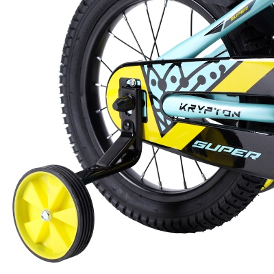 Велосипед Krypton Super KS01SBY, 14", голубой-желтый в Магазине Спорт - Пермь