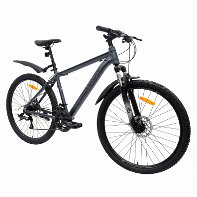 Велосипед COMIRON UNIVERSE 26", 21 скорость (рама 17), серый в Магазине Спорт - Пермь