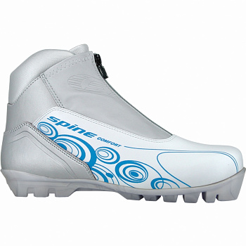 Лыжные ботинки SPINE SNS Comfort (483/2) (бело/серый) в магазине Спорт - Пермь