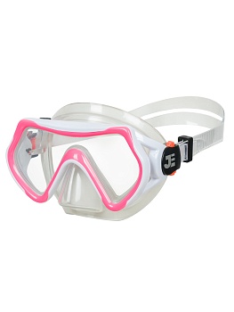 Маска детская, ПВХ Alpha Caprice М169 розовый/белый в магазине Спорт - Пермь