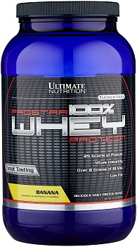 Ultimate Nutrition Протеин Prostar 100% Whey Protein - 908 грамм в магазине Спорт - Пермь