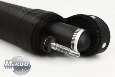 Тубус на 1 кий Mercury Perfect с карманом, черный