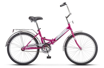 Велосипед складной Десна 2500 24" Z010 1 скорость, фиолетовый