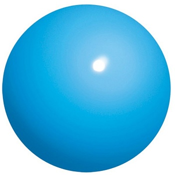 Мяч для художественной гимнастики CHACOTT 3015030007-58, 17 см, цвет 022 (голубой)