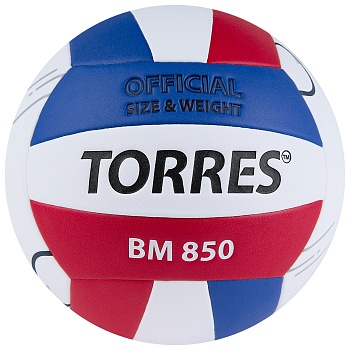 Мяч для волейбола TORRES BM850, артикул V42325, размер 5